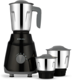 BAJAJ GX1 Ninja Series 500 W Mixer Grinder(410639 | 3 Jars | Black/Grey)