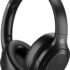 Skullcandy Icon ANC On-Ear Wireless Bluetooth Headphones – Active Noise Cancelling, 97.5dB 60Hr Battery + Rapid Charge, Mic, Stay-Aware Mode, iOS & Android – Bone