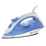 SINGER Steamo 1200-Watt Steam Iron with 200 ML water tank | Quick Heat | Dry/Steam/Spray Functions | Powerful Steam Burst | Non-Stick Soleplate | Self Cleaning | 2-Year Warranty | Blue