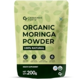 Carbamide Forte 100% Organic Moringa Powder – Moringa Oleifera – Usda Certified | Moringa Leaves Powder | Moringa Powder Organic For Immunity, Digestion & Energy | Drumstick Leaves Powder – 200G