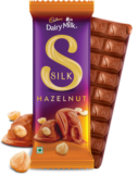 Cadbury Dairy Milk Silk Hazelnut Chocolate Bars(134 g)