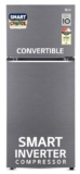 LG 322 L 3 Star Frost-Free Smart Inverter Double Door Refrigerator (GL-S342SDSX, Dazzle Steel, Convertible with Express Freeze)