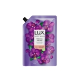 Lux, Black Orchid & Juniper Oil Bodywash, Refill Pack, 400 Ml, For Soft And Glowing Skin, With Glycerin, Long Lasting Fragrance, Paraben Free, For Women