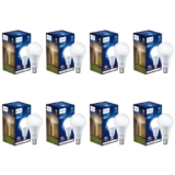 Philips Base B22 12-Watt (Pack of 8, Cool Day Light)