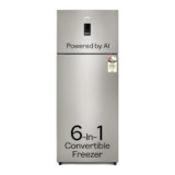 Godrej 436 L 2 Star With Ai Tech, 1+2 Years Additional Warranty, 95%+ Food Surface Disinfection Inverter Frost Free Double Door Regalis Refrigerator (Rf Eon 438B Rci Ch Gd, Champagne Gold)