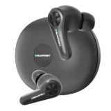 Blaupunkt Btw300 Rhodium Moskha Hybrid Anc In Ear Earbuds With 50Db I 6 Mics Crispr Enc I Blink Pair Tech I Ambient Mode Noise Cancelling I Turbovolt Fast Charging(Ebony Black)