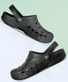 Crocs Baya Men Clogs(Black , 9 Uk/India)