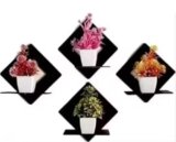 Wall Sculpture for Home Decor, Decorative Art Piece (Diamond)