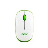 acer Flow Wireless Mouse | 1600 DPI Optical Sensor | 2.4GHz Wireless with USB Nano Receiver | Ergonomic Lightweight Design | Smooth Tracking for Laptop, PC & Mac – White/Green