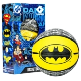 KAIZEN Batman Basketball for Kids & Teens | Durable Rubber Basketball for Indoor & Outdoor Play | Anti-Slip Grip | Official Batman Logo | Training & Recreational Sports Ball (7)