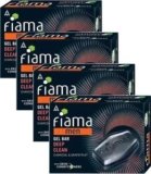 Fiama Men Deep Clean Gel Bar, With Charcoal, Grapefruit & Skin Conditioners, 500g (125g – Pack of 3+1),Skin Friendly pH, Soap for Men, For All Skin Types