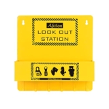 Aktion Safety Group Lockout Box AK-GLS-116 – Size 10 x 6 x 4 inch, Yellow (Pack of 1)
