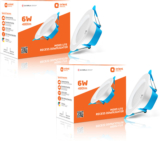 Orient Electric Moonlite 6W Recess Downlighter – Warm White, Pack Of 2 Downlighter Ceiling Lamp(White)