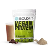Boldfit Plant Protein Powder – Plant Based Protein Powder with Multivitamin, Minerals, Superfoods, Pea Protein, Digestive Enzymes | Plant Protein Powder -Chocolate Flavour – 500g