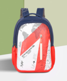 Skybags E Casual Printed School Bag For Girls And Boys 23 L Backpack(Orange)