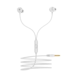 Tunez Dhwani D11 In Ear Wired Earphone With Supreme Sound Quality,Passive Noise Isolation,10Mm Dynamic Drivers, In Built Mic And 3.5Mm Gold Jack (White)
