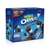 Oreo Mini Chocolate 10X Packs, 204 Gram, Blue & Brown, 10 Count (Pack Of 1) (4029825)