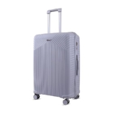 V-Lite Galaxy 28″/ 78 cms Check-in Hardside Trolley Bag for Travel, Light Grey Large Size Spinner Luggage for Men & Women