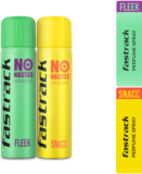 Fastrack No Nasties Perfume Spray – Fleek & Snacc (Pack Of 2) Deodorant Spray  –  For Men & Women(270 Ml, Pack Of 2)