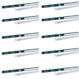 Bajaj 20W Cool Day Light LED Tubelight (Pack Of 10) | LED Tube Light For Home | IR Free | UV Free | Voltage Surge Protection Of 4 KV | Bright & Energy Efficient | White | 1 Yr Warranty