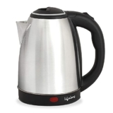 Lifelong Isi Certified Electric Kettle 1.5L With Stainless Steel Body, Easy And Fast Boiling Of Water For Instant Noodles, Soup, Tea Etc. (1 Year Manufacturer’S Warranty, Silver, Llek15)