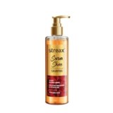 Streax Serum Shine Shampoo, 240ml |for Frizzy and Dry Hair |for Women & Men, Paraben-Free with Silicon Boosters & Vit B5 | For Smooth & Shiny Hair