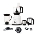 Philips Mixer Grinder 750 Watt, 3 In 1 (Mixer Grinder + Juicer + Food Processor) 4 Jar (Hl7763/00)