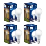 PHILIPS Stellar Bright 12-Watt LED Bulb B22 Base (Crystal White, Pack of 4)