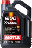 Motul 8100 X-Cess 5W-40 Api Sn/Cf Fully Synthetic Gasoline And Diesel Engine Oil (4 L)