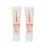 Ricekraft Spf 50+ Korean Sunscreen With Rice & Hyaluronic Acid For Broad Spectrum, Pa++++ Protection | Light Weight | Quick Absorption, No White Cast And Non Greasy | Fragrance Free | For Oily, Dry, Combination, Acne Prone Skin (2X6G)