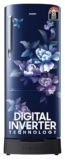 Samsung 183 L, 5 Star, Digital Inverter, Direct-Cool Single Door Refrigerator (RR20D2825HV/NL, Himalaya Poppy Blue, Base Stand Drawer)