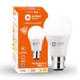 Orient Electric Multipurpose Led Bulb 15W, 6500K (Pack Of 8)