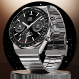 Fire-Boltt Spacewatch 36.3Mm (1.43 Inch) Amoled Display, Luxury Stainless Steel, Bt Calling Smartwatch(Silver Strap, Free Size)