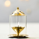 Archies Akhand Diya Brass Metal Diyas Light Lamp (Standard Size, AKDMT03152)