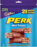 Cadbury Perk Mini Treats Chocolate Coated Wafers Bars(115.5 g)