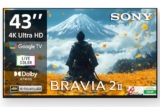 Sony 108 cm (43 inches) BRAVIA 2M2 Series 4K Ultra HD Smart LED Google TV K-43S22BM2-2 Years Warranty for Limited Period