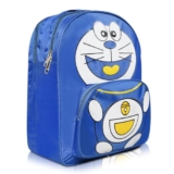 Stylbase Girls Boys Kids School Bag Kids Backpack For Ages 2-5 Years | 20 L 3D Printed Waterproof Cartoon Backpack For Nursery Lkg Ukg 1St 2Nd Class Blue Medium (Doraemon)