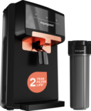 Aquaguard Enrich Nexen RO+UV 2X 6 L RO + UV + Copper Water Purifier Active Copper | Additional Mega Sediment Filter | Save over 18,000 on Filters Replacements | With Removable Drip-Tray(Black)