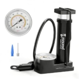 Cockatoo BPA01 Bicycle Pump Machine for Cycle, Foot Balloon High Pressure Cycle Air Pump for Bikes, Pump for Bike Tyre-Black