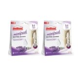 UniBond Minifresh Moisture Absorber| Lavender Fragrance Hangable Sachets| Ideal for Bedroom, Drawers, Cupboards, Wardrobes & Shoeracks|Lasts Upto 6 Weeks|Lavender Scented Sachets |Pack of 2