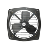 Bajaj Bahar Fresh 225 MM Exhaust Fan | Strong Metal Body And Blades | Noiseless Operations | Rust Proof Body And Blades | 2 Yr Warranty 【Metallic Grey】