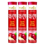 Perfext Nutraceuticals Slimnext Acv Tablets | 15 Apple Flavoured Effervescent Tablets To Support Weight Loss | Pack Of 3
