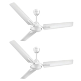 Havells 1200Mm Andria Energy Saving Ceiling Fan (4.2 stars, Pearl White, Pack Of 2)