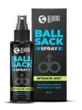 Beardo Ball Sack Spray For Men, 50Ml | Intimate Care Spray For Fresh, Clean And Dry Balls | Intimate Hygiene Body Spray For Men; Prevents Odor, Itch | Strictly For Men Gift For Men