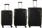 ALFA by VIP Excel Set of 3 (Small 55cm Medium 65cm Large 75cm) Suitcase Cabin & Check-in Set 4 Wheels – 30 Inch