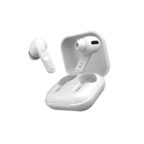 EKKO Earbeats T04 Bluetooth Truly Wireless in Ear Earbuds with ENC Call Noise Cancellation, 50H Playtime,10MM Driver, Twin Connect, Type-C Fast Charging, Siri & Google Assistant Activate (White)