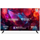 Black+Decker 139 Cm (55 Inches) A1 Series 4K Ultra Hd Led Smart Google Tv Bxtvgu55Ud2875Atin (Black)