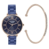Sonata Poze Quartz Blue Dial Blue Metal Strap For Women-Sp80080Km01Wf