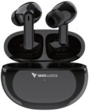 Vaku Luxos ® SONAIR TWS Bluetooth 5.4 Earbuds | 60H Playtime | Touch Controls | Type-C Fast Charging | 10mm Driver | Voice Assistant | Deep Bass Wireless Earbuds with Charging Case- Black