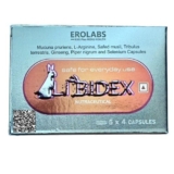 Erolabs Libidex Capsules for Men | Ayurvedic Stamina & Energy Booster | Safed Musli, Tribulus, L-Arginine, Mucuna | 20 Veg Capsules